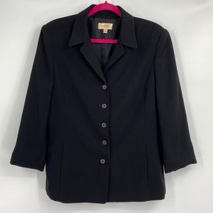 Vintage Trousers Etc New York Black Suit Jacket